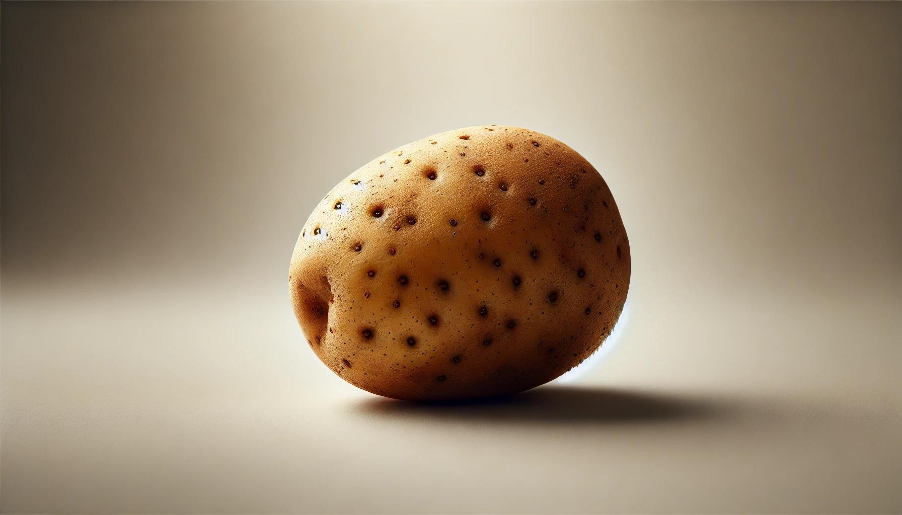 Photo of a potato