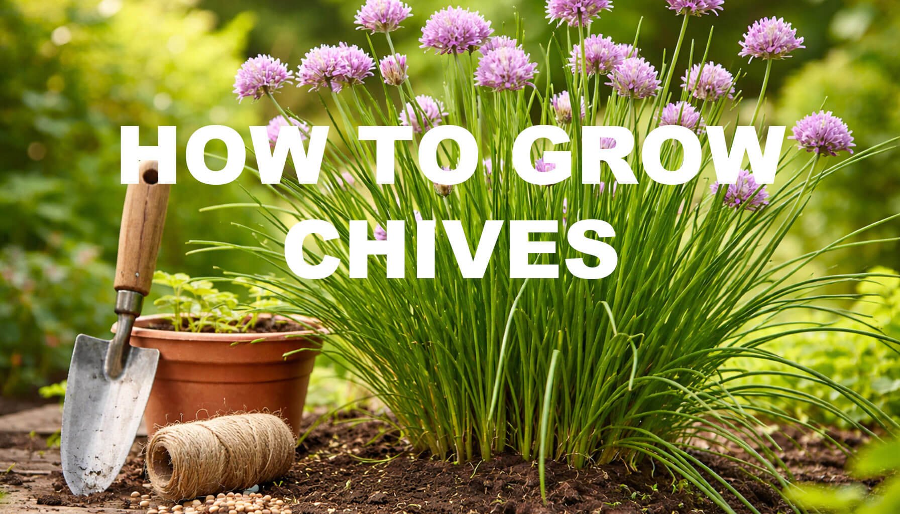 How to grow chives